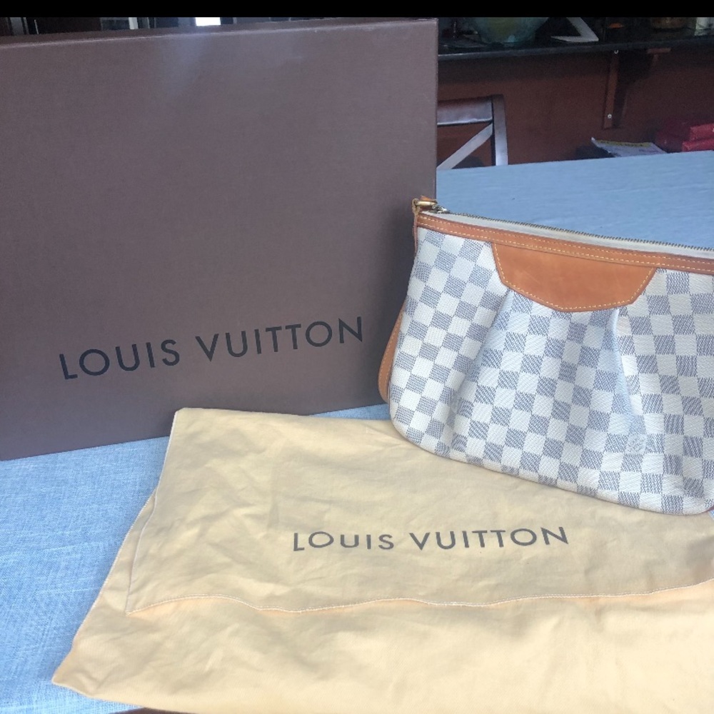 COPY - Authentic Louis Vuitton Damier Azur Siracusa PM